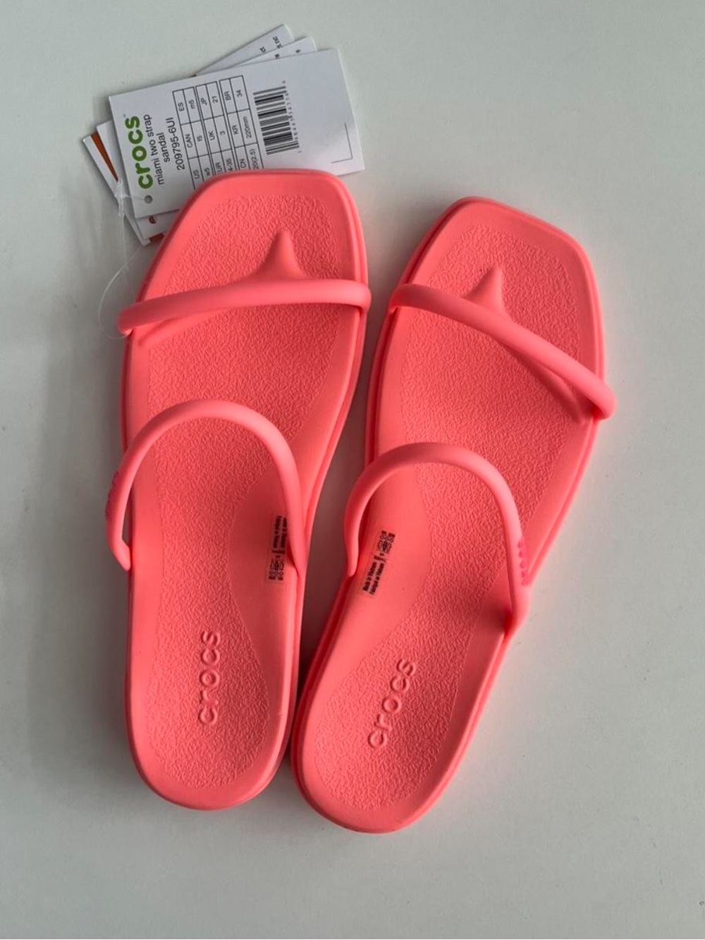 Crocs Guava Miami Two Strap Sandal